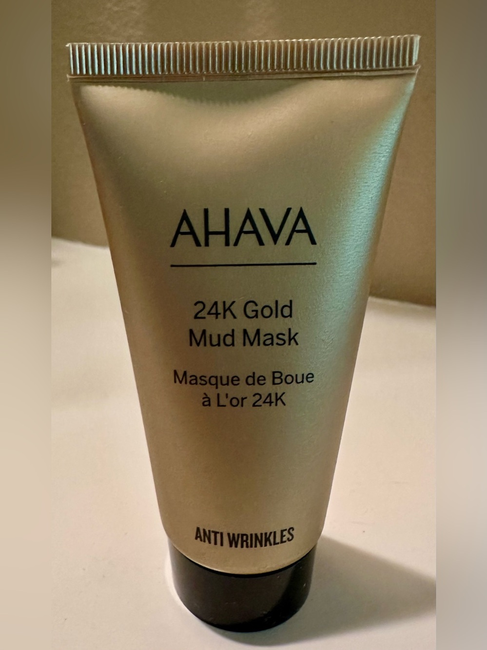 AHAVA 24K Gold Mineral Mud Mask 1.7 oz Anti-Wrinkle Face Mask